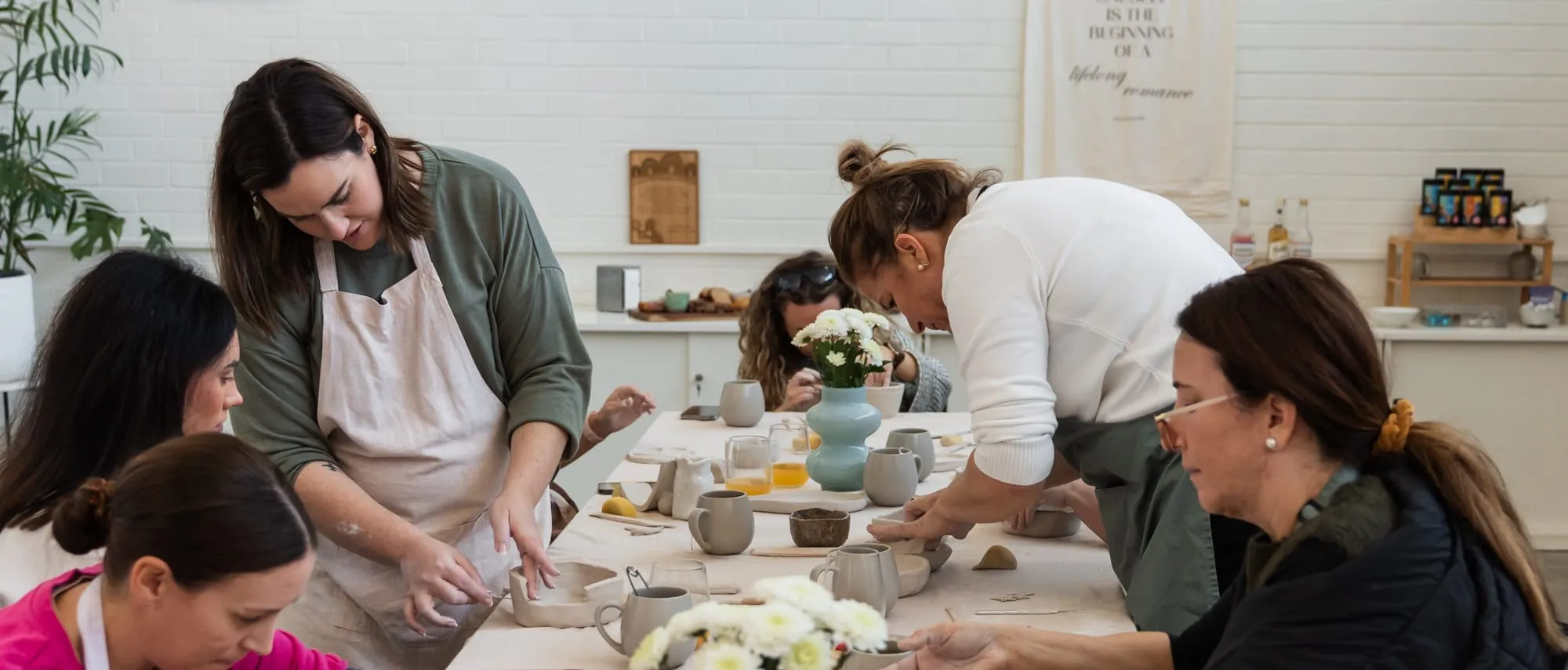 A hands-on art and craft workshop, one of the best creative things to do in Perth.